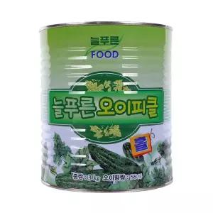 [하프클럽/오티마트]새콤하고 상큼한 늘푸른 오이피클 홀 3kg