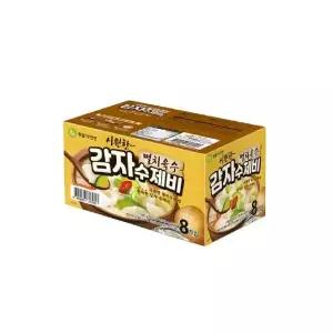 이가자연면 멸치육수 감자수제비 186.5g x 8개 맛있는