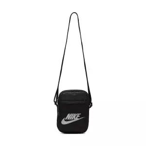 NIKE 헤리티지크로스바디 백(스몰, 1L) - 블랙:화이트 / BA5871-010