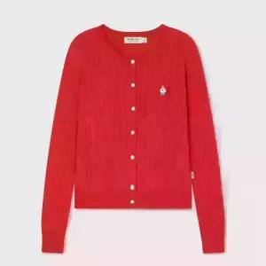후아유 여성 Steve High Gauge Cable Cardigan WHCKG2521F [