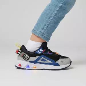[휠라키즈]휠라 키즈 휠라 헬로카봇 라이트 BLACK/BLUE/WHITE FK261CD01X053 001