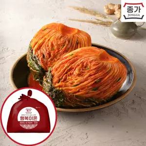 종가 행복이온 전라도 포기김치 배추김치 10kg 1입(고급 국내산 김치)