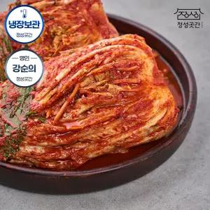 정성곳간 국내산 국산 포기 배추 김치 명인 강순의 10kg, 1입(고급 국내산 김치)