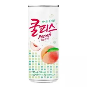 동원 GCU670S7 쿨피스 복숭아 230ml (30캔)