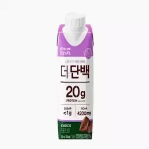 빙그레 트렌디한 드링크 초코 더단백 프로틴음료 1박스 250ml 18개