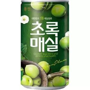 웅진 초록매실 180ml x 30캔