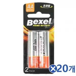 2개입 백셀 AA건전지x20개 aa건전지 AA배터리