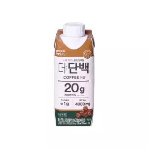 티에프티 빙그레 프로틴 커피 단백질 더단백 250ml 18개 가성비