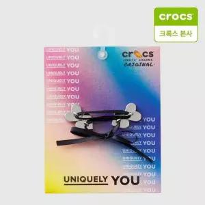 [크록스]실버 하트 레이스 팩 지비츠 10015660