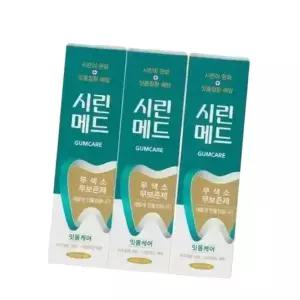 부광약품 시린메드 검케어민트 치약 잇몸치약 시린이치약 125g 3개