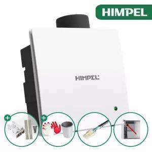 힘펠 제로크 HV3-80X (MD-N) 3C잭타입 전동댐퍼 화장실 환풍기 270mm