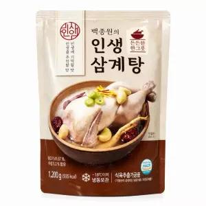 더본코리아 백종원의 인생 삼계탕 1.2kgX8팩