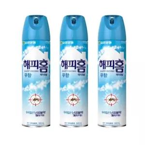 해피홈 모기약 500ml 수성 무향 24개(한박스)