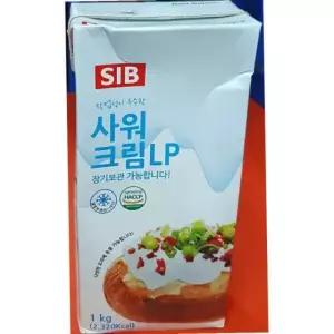선인 사워 크림 냉장 1kg 업소용 양식 요리