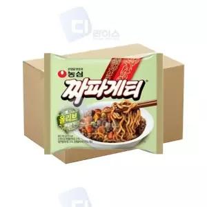 MZ농심 올리브 짜파게티 140g 40봉 짜장라면 봉지면
