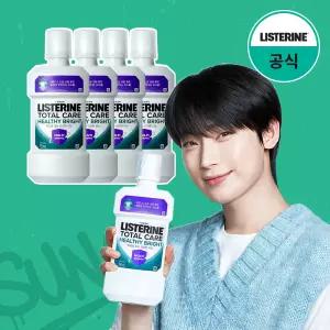 리스테린 헬씨 브라이트 750ml, 4개