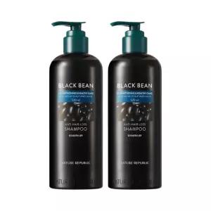 네이처리퍼블릭 블랙빈 샴푸 대용량 약산성 샴푸 520ml 2개