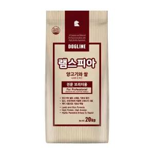 대한사료 곰표 램스피아 강아지사료 20kg