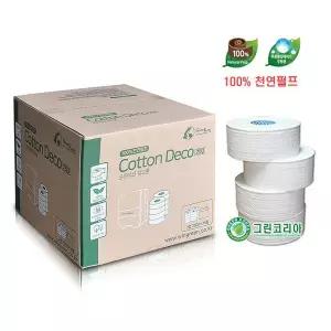 무료배송 100%천연펄프 2겹 16롤 코튼데코점보롤 250M123793