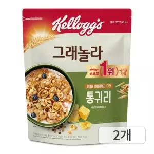 켈로그 통귀리 그래놀라 500g 2개