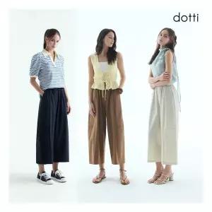 도티 26SS썸머 와이드 쿨링8부 팬츠3종(D6N8W)