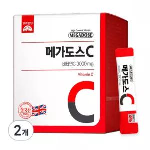 메가도스C 3000 고함량 비타민C 100포 X 2개