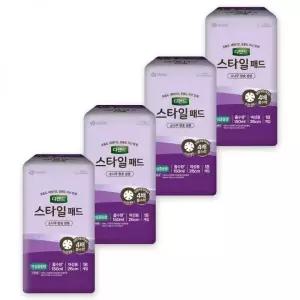 디펜드 스타일 패드 참숯 안심중용량 18매 x 4