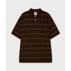 WHO.A.U Stripe Collar T-Shirt / WHHAG2571U 451785
