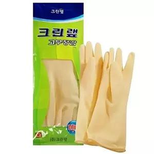 고품질 크린? 미니 고무 장갑 1켤레 주방 설거지 다용도 크린랩고무장갑 라텍스고무장갑 W676048