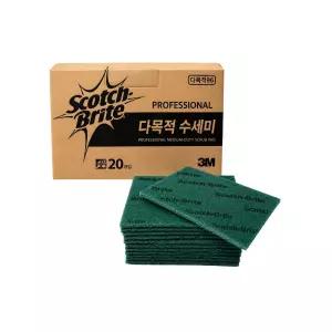 3M수세미 스카치브라이트 96 다목적수세미 대 20개입