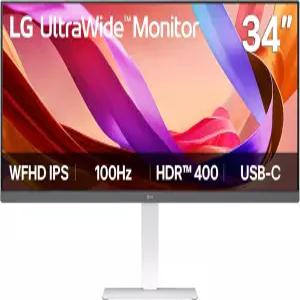 LG 34U530A-W 34인치 울트라와이드 WFHD (2560 x 1080) IPS 와이드 컴퓨터 모니터 100Hz VESA 디스플레이