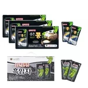 삼육두유 검은콩과칼슘 3박스 60팩 +흑임자 1박스 20팩