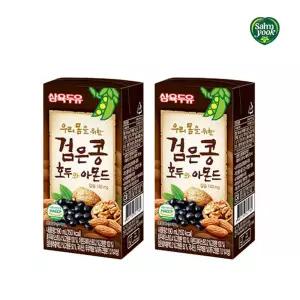 삼육두유 검은콩 호두와 아몬드 두유 190ML 64개