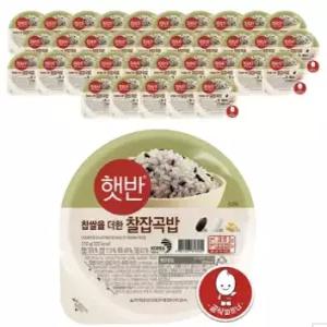 [CJ] 햇반 찰잡곡밥 210g 36개