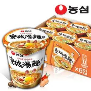 [텐바이텐]농심 안성탕면 컵 66g × 6개