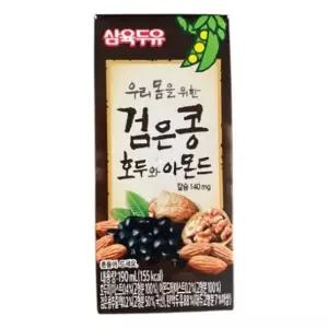 삼육두유 검은콩호두와아몬드 190ml x 64팩