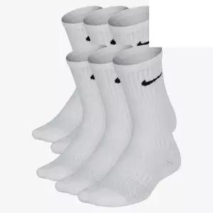 나이키 SX6910-100 스포츠웨어 에브리데이 키즈 쿠션 크루 삭스(6켤레) LE1218903