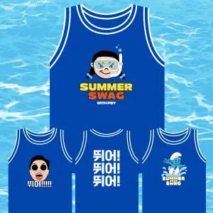 2026 싸이 흠뻑쇼 블루농구나시 콘서트 굿즈 코디 드레스코드 블루 물놀이