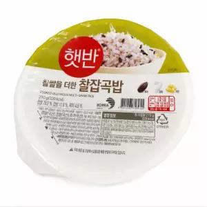 햇반 찰잡곡밥 210g, 36개