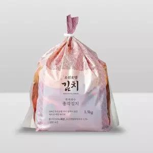 푸드 조선호텔 특제육수 총각김치 1.5kg X 2/ 총3kg