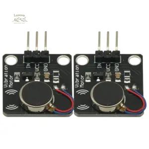 아두이노 MEGA2560 R3 DIY 키트용 2PCS PWM 진동 모터 스위치 모듈 DC 5V 최소 9000RPM