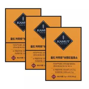 그레인온 골드 카무트 브랜드밀 효소 30포 3개 713376