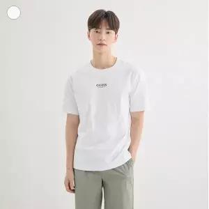 게스 남성 애슬래저 반팔티셔츠 KP2K04J4