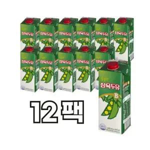 [셀러허브]삼육두유 달콤한B 950ml 12팩 고단백 뼈에좋은 아이들간식/J (S50843272)