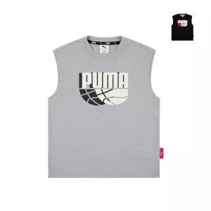 푸마 키즈 스포츠 민소매티_PK52TL308 5135413