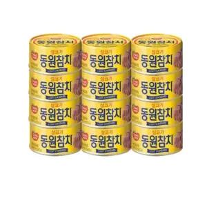 동원 라이트스탠다드 참치 150g, 4입, 3개 (총 12개)