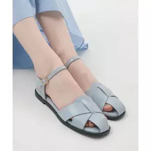 SALT AND CHOCOLATE 스퀘어 토 슬림 피셔맨 샌들 412224016 1.3cm3c오로 OLOrs 1250663