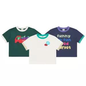 [래핑차일드] 푸드마켓 링거 반팔티 (85419-331-30)