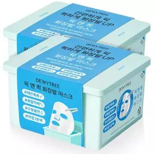 픽앤퀵 뽑아 쓰는 마스크팩 마스크시트 화장발 60매