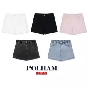 3부 데님 숏 팬츠 PKG2DH2013 YGD880 SHY601